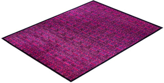 Vibrance, One-of-a-Kind Hand-Knotted Area Rug - Pink, 11' 10" x 15' 8" - Solo Rugs