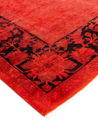 Vibrance, One-of-a-Kind Hand-Knotted Area Rug - Pink, 4' 1" x 6' 4" - Solo Rugs