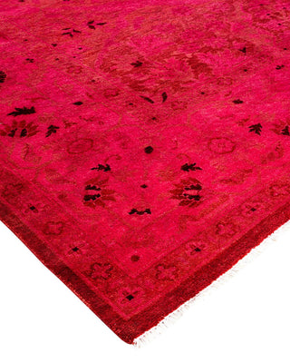 Vibrance, One-of-a-Kind Hand-Knotted Area Rug - Pink, 6' 0" x 9' 3" - Solo Rugs