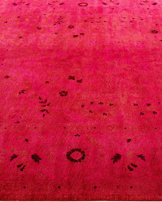Vibrance, One-of-a-Kind Hand-Knotted Area Rug - Pink, 6' 0" x 9' 3" - Solo Rugs