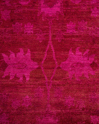 Vibrance, One-of-a-Kind Hand-Knotted Area Rug - Pink, 8' 3" x 10' 1" - Solo Rugs