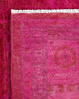 Vibrance, One-of-a-Kind Hand-Knotted Area Rug - Pink, 8' 3" x 10' 1" - Solo Rugs