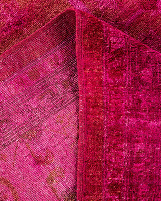 Vibrance, One-of-a-Kind Hand-Knotted Area Rug - Pink, 8' 3" x 10' 1" - Solo Rugs