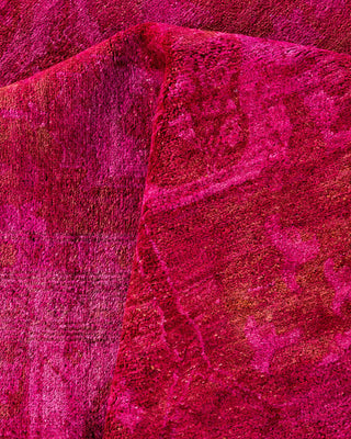 Vibrance, One-of-a-Kind Hand-Knotted Area Rug - Pink, 8' 3" x 10' 1" - Solo Rugs