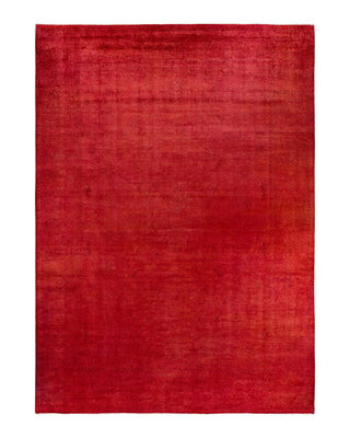 Vibrance, One-of-a-Kind Hand-Knotted Area Rug - Pink, 9' 10" x 14' 1" - Solo Rugs