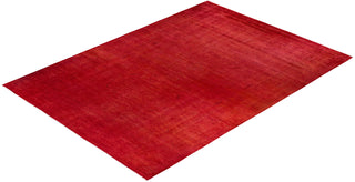 Vibrance, One-of-a-Kind Hand-Knotted Area Rug - Pink, 9' 10" x 14' 1" - Solo Rugs
