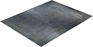 Vibrance, One-of-a-Kind Hand-Knotted Area Rug - Purple, 11' 10" x 14' 9" - Solo Rugs