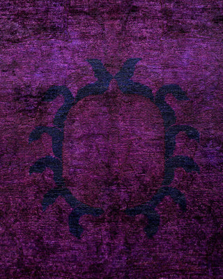 Vibrance, One-of-a-Kind Hand-Knotted Area Rug - Purple, 12' 4" x 17' 8" - Solo Rugs