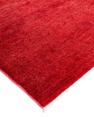 Vibrance, One-of-a-Kind Hand-Knotted Area Rug - Red, 11' 10" x 14' 9" - Solo Rugs