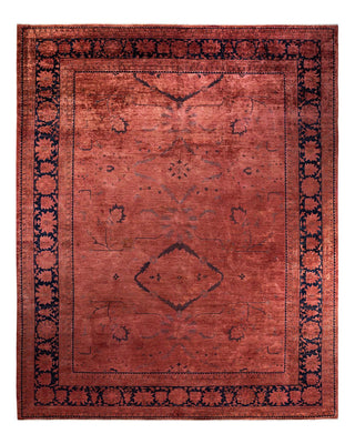 Vibrance, One-of-a-Kind Hand-Knotted Area Rug - Red, 12' 0" x 14' 5" - Solo Rugs