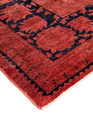 Vibrance, One-of-a-Kind Hand-Knotted Area Rug - Red, 12' 0" x 14' 5" - Solo Rugs