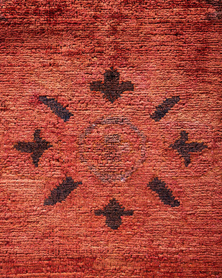 Vibrance, One-of-a-Kind Hand-Knotted Area Rug - Red, 12' 0" x 14' 5" - Solo Rugs