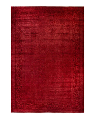 Vibrance, One-of-a-Kind Hand-Knotted Area Rug - Red, 12' 0" x 17' 10" - Solo Rugs