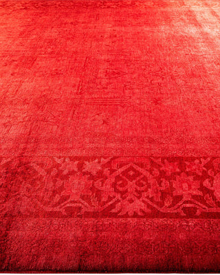 Vibrance, One-of-a-Kind Hand-Knotted Area Rug - Red, 12' 0" x 17' 10" - Solo Rugs