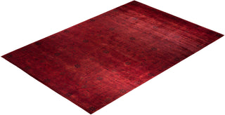 Vibrance, One-of-a-Kind Hand-Knotted Area Rug - Red, 12' 1" x 17' 8" - Solo Rugs