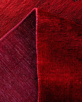 Vibrance, One-of-a-Kind Hand-Knotted Area Rug - Red, 12' 3" x 14' 9" - Solo Rugs