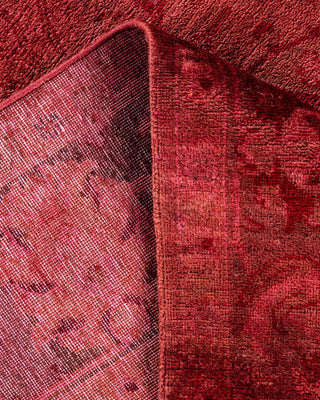Vibrance, One-of-a-Kind Hand-Knotted Area Rug - Red, 4' 1" x 6' 4" - Solo Rugs