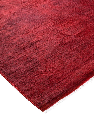 Vibrance, One-of-a-Kind Hand-Knotted Area Rug - Red, 4' 2" x 6' 0" - Solo Rugs