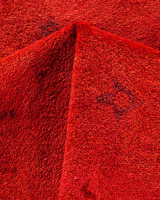 Vibrance, One-of-a-Kind Hand-Knotted Area Rug - Red, 5' 4" x 8' 1" - Solo Rugs