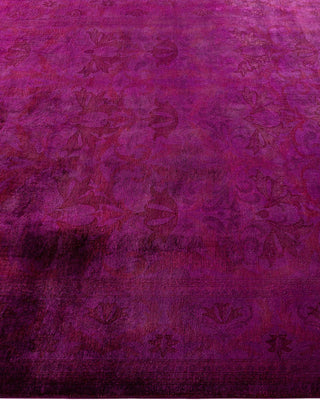 Vibrance, One-of-a-Kind Hand-Knotted Area Rug - Red, 6' 1" x 8' 10" - Solo Rugs