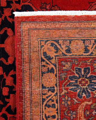 Vibrance, One-of-a-Kind Hand-Knotted Area Rug - Red, 8' 1" x 10' 5" - Solo Rugs