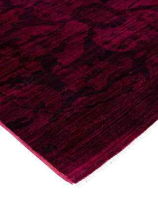 Vibrance, One-of-a-Kind Hand-Knotted Area Rug - Red, 8' 1" x 9' 10" - Solo Rugs