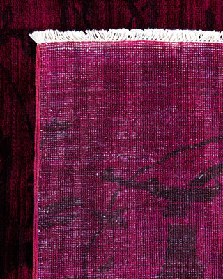 Vibrance, One-of-a-Kind Hand-Knotted Area Rug - Red, 8' 1" x 9' 10" - Solo Rugs