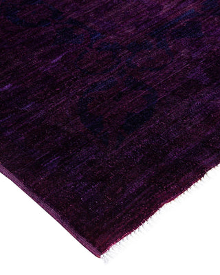 Vibrance, One-of-a-Kind Hand-Knotted Area Rug - Red, 8' 10" x 11' 8" - Solo Rugs