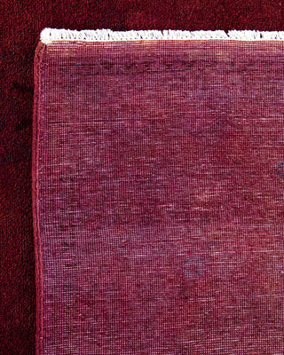 Vibrance, One-of-a-Kind Hand-Knotted Area Rug - Red, 8' 2" x 10' 2" - Solo Rugs