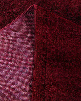 Vibrance, One-of-a-Kind Hand-Knotted Area Rug - Red, 8' 2" x 10' 2" - Solo Rugs