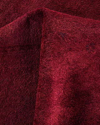 Vibrance, One-of-a-Kind Hand-Knotted Area Rug - Red, 8' 2" x 10' 2" - Solo Rugs