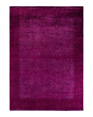 Vibrance, One-of-a-Kind Hand-Knotted Area Rug - Red, 9' 0" x 11' 8" - Solo Rugs