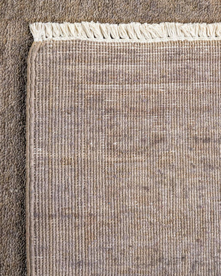 Vibrance, One-of-a-Kind Hand-Knotted Runner Rug - Beige, 2' 8" x 12' 4" - Solo Rugs