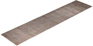 Vibrance, One-of-a-Kind Hand-Knotted Runner Rug - Beige, 2' 8" x 12' 4" - Solo Rugs