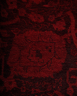 Vibrance, One-of-a-Kind Hand-Knotted Runner Rug - Brown, 2' 7" x 16' 4" - Solo Rugs