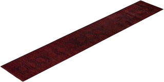 Vibrance, One-of-a-Kind Hand-Knotted Runner Rug - Brown, 2' 7" x 16' 4" - Solo Rugs