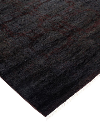 Vibrance, One-of-a-Kind Hand-Knotted Runner Rug - Brown, 2' 7" x 17' 9" - Solo Rugs