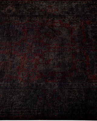 Vibrance, One-of-a-Kind Hand-Knotted Runner Rug - Brown, 2' 7" x 17' 9" - Solo Rugs