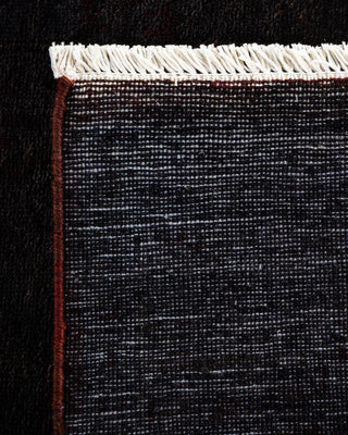 Vibrance, One-of-a-Kind Hand-Knotted Runner Rug - Brown, 2' 7" x 17' 9" - Solo Rugs