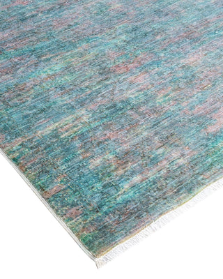 Vibrance, One-of-a-Kind Hand-Knotted Runner Rug - Multi, 3' 1" x 10' 7" - Solo Rugs