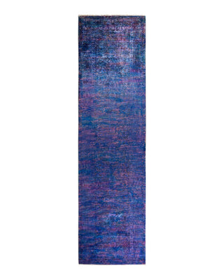 Vibrance, One-of-a-Kind Hand-Knotted Runner Rug - Multi, 3' 2" x 11' 10" - Solo Rugs