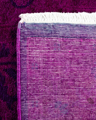 Vibrance, One-of-a-Kind Hand-Knotted Runner Rug - Pink, 2' 7" x 16' 2" - Solo Rugs