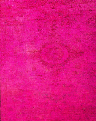 Vibrance, One-of-a-Kind Hand-Knotted Runner Rug - Pink, 3' 0" x 11' 5" - Solo Rugs