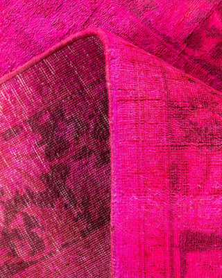 Vibrance, One-of-a-Kind Hand-Knotted Runner Rug - Pink, 3' 0" x 11' 5" - Solo Rugs