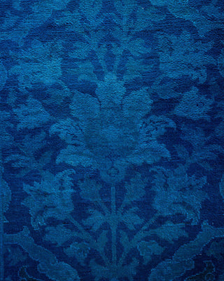 Vibrance, One-of-a-Kind Hand-Knotted Runner Rug - Purple, 2' 7" x 20' 3" - Solo Rugs