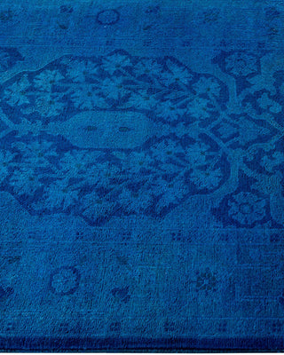 Vibrance, One-of-a-Kind Hand-Knotted Runner Rug - Purple, 2' 7" x 20' 3" - Solo Rugs