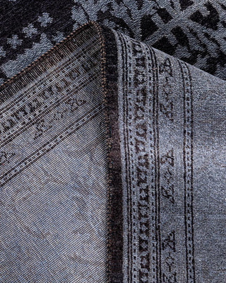 Vibrance, One-of-a-Kind Handmade Area Rug - Black, 8' 0" x 10' 1" - Solo Rugs