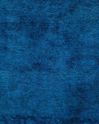 Vibrance, One-of-a-Kind Handmade Area Rug - Blue, 5' 1" x 7' 10" - Solo Rugs