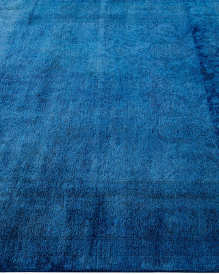 Vibrance, One-of-a-Kind Handmade Area Rug - Blue, 5' 1" x 7' 10" - Solo Rugs