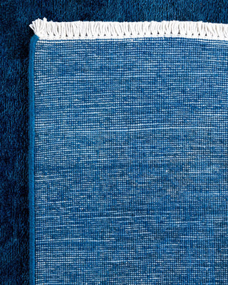 Vibrance, One-of-a-Kind Handmade Area Rug - Blue, 5' 1" x 7' 10" - Solo Rugs